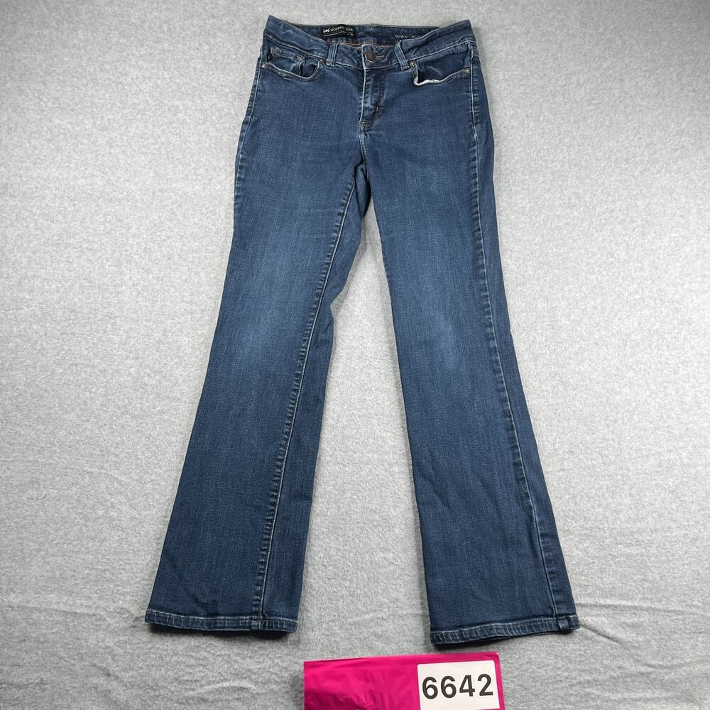 Lee Modern Series Denim Jeans Curvy Bootcut Casual Womens Size 8 Medium